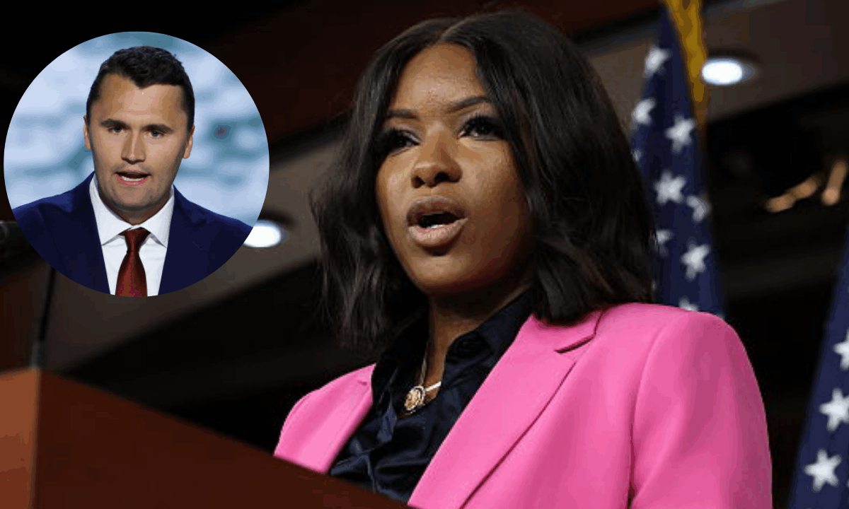 Charlie Kirk called Jasmine Crockett a ‘circus act’ part of the ‘great replacement’ of white people. Here’s her reaction after his shooting