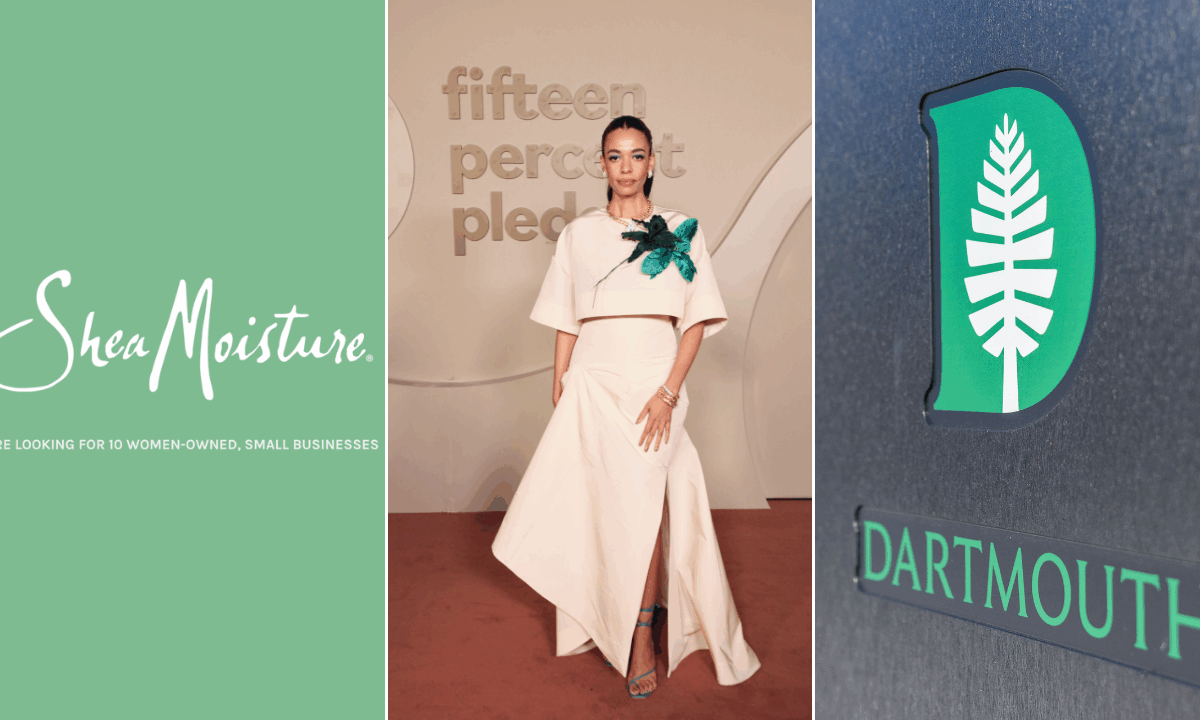 SheaMoisture teams up with Aurora James’ Fifteen Percent Pledge to expand Dartmouth Fellowship