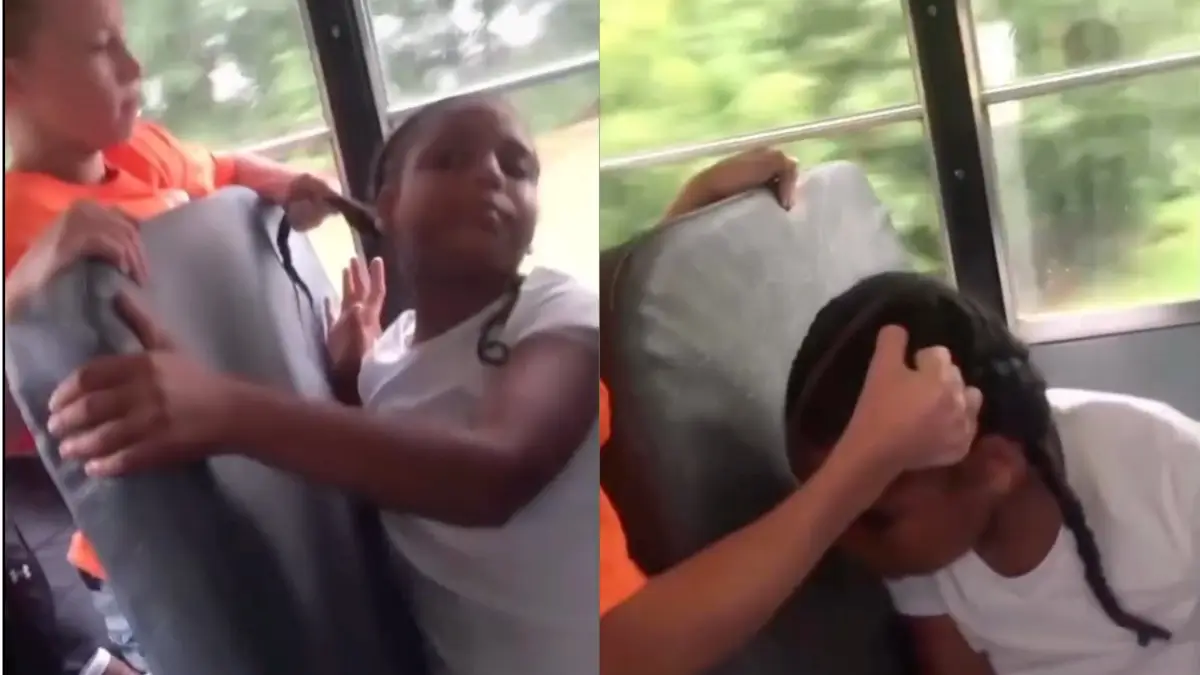 ‘It’s Disgusting to Watch’: Outrage Erupts Over ‘Disturbing’ Viral School Bus Video as White Student Attacks Black Girl While No One Steps In