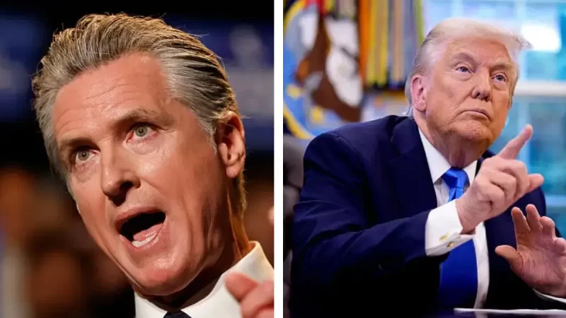 ‘Donnie Wants His Own Hunger Games’: Gavin Newsom’s Base Pounces on Trump as White House Rolls Out New Money-Grab Mock-Up, and the Punchline Hits a New High
