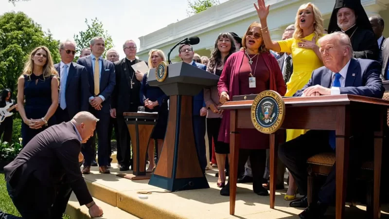 ‘Is This A Joke?’: Clip of White House Adviser Comparing Trump to God Goes Viral, Sending Social Media Into a Frenzy