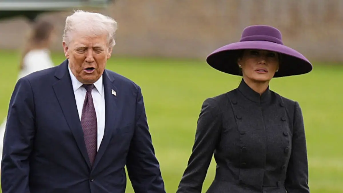 ‘He’s Forcing Her’: Donald Trump Walked Hand in Hand with Melania at Windsor, But Fans Said His Desperate Grip Looked More Like a Clamp Than Affection