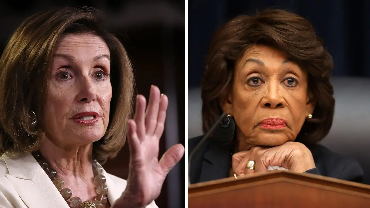 ‘Thought It Was a Cardboard Picture’: Nancy Pelosi’s Big Moment Derails After Camera Zooms In on Maxine Waters’ Bizarre Expression That Has Fans Losing It