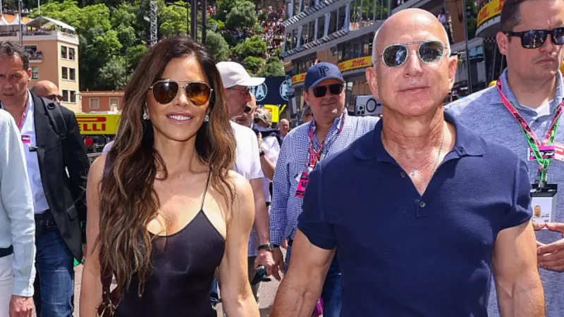 ‘Act Your Age’: Jeff Bezos Fans Say Lauren Sánchez Has ‘Completely Changed Him’ After Zooming In on Their Matching Outfits