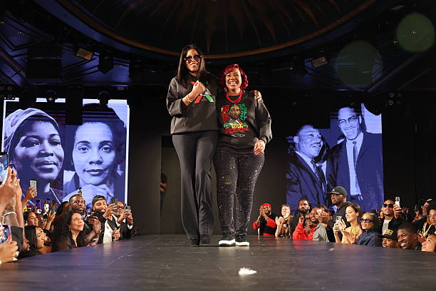Daughters of Martin Luther King Jr. and Malcolm X walk in Actively Black Fashion Week show