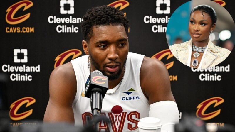NBA player Donovan Mitchell shares what he loves about his fiancée, singer and actress Coco Jones: ‘That’s my dog’