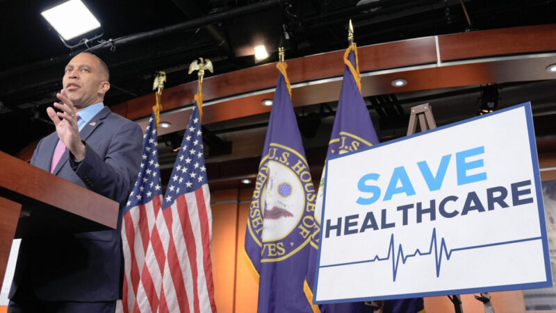 Government shutdown entering sixth day as Republicans and Democrats remain at an impasse