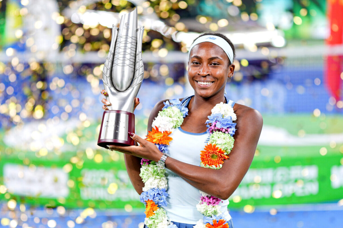 Coco Gauff beats Jessica Pegula to win the Wuhan Open in an all-American final