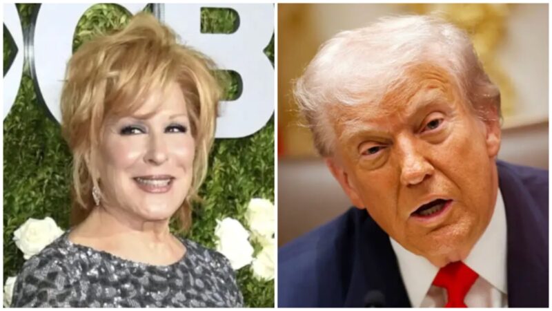 ‘Hilarious’: Bette Midler Skewers Trump In the Most Unexpected Way, as Her Message to Stephen Colbert Has Fans Cheering