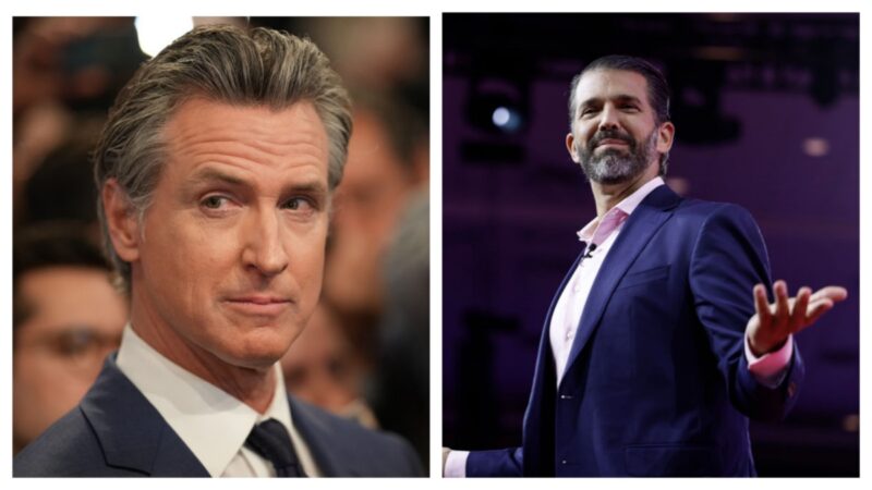 ‘He’s No Match!’: Newsom Clowned Donald Trump Jr. So Effortlessly Viewers Swore It Had to Be Personal—And the Hidden Backstory Just Blew It Wide Open