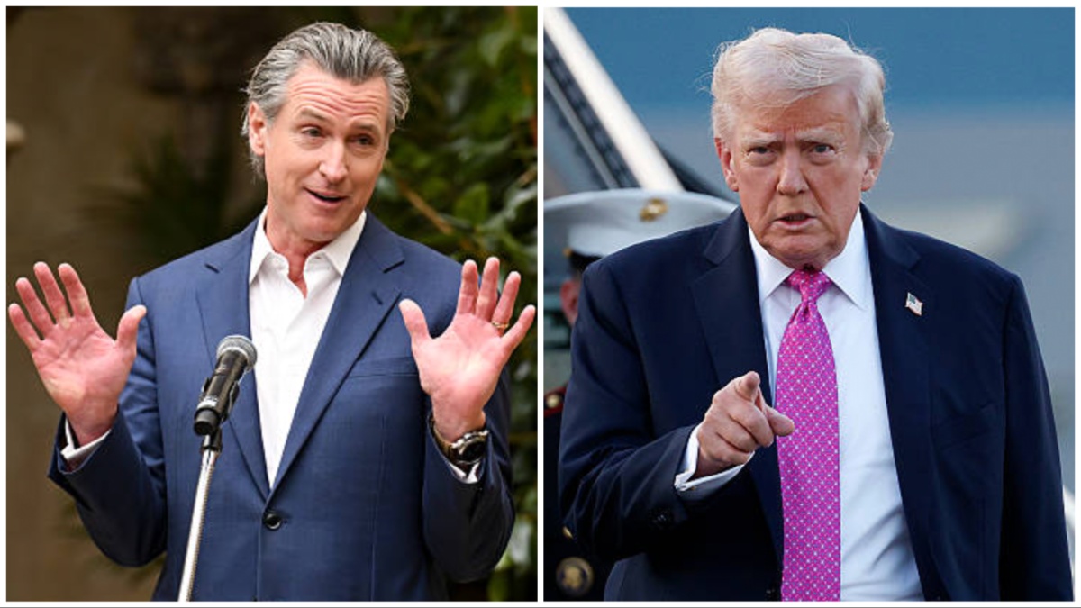 ‘LMAO…Hilarious’: Gavin Newsom’s Shady ‘Get Well Soon’ Message to Trump Has Fans Saying It’s His Pettiest Troll Yet