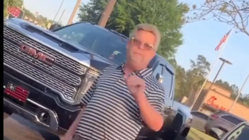 ‘I’m Still White, You’re Still Black’: Georgia Man Explodes in Crazed Rant Aiming Multiple Racist Insults at Black Woman Driving Into Parking Lot