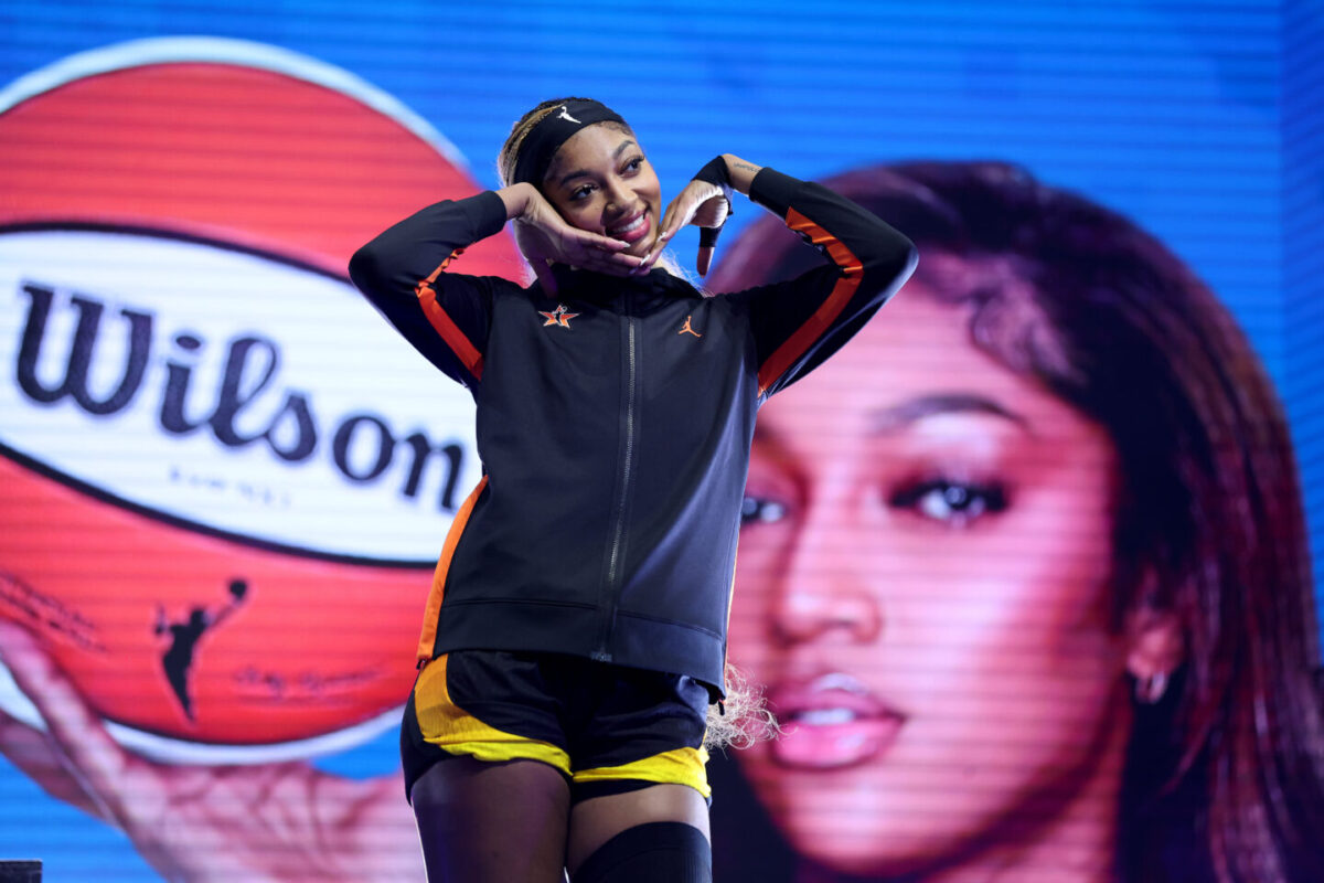 Angel Reese makes history as 1st pro athlete to get her Wings at Victoria’s Secret Fashion Show