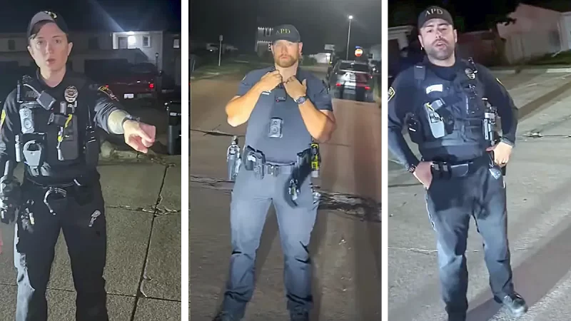 ‘Bro, You All Tripping’: Iowa Black Man Spotted Cops Threatening to Arrest Homeless Man for Shoplifting. He Offered to Pay for the Items, But Ended Up In Handcuffs Instead