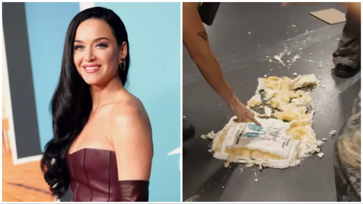 ‘Disrespectful’: Katy Perry’s Cake Toss Goes Left After Crew Member Ducks, Leaving the Team to Eat Dessert Straight Off the Floor