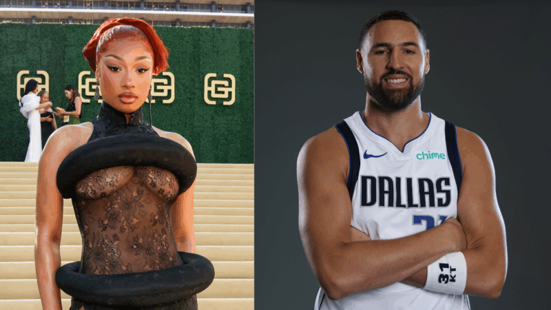 ‘I love him!’: Megan Thee Stallion gushes over Klay Thompson as she enters her “feminine era”