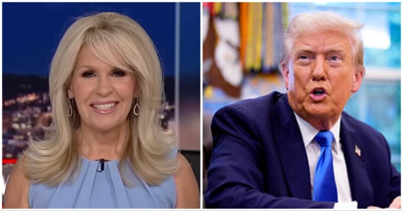 ‘Slobbering Like a Dog’: Trump’s Protocol Chief Trips Over Her Words Trying to Compliment His Muscles and Ends Up Embarrassing Them Both