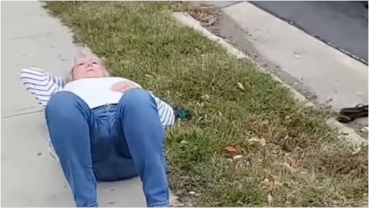 ‘Somebody Pick Up Their Racist Auntie!’: White Woman Slaps Black Trump Protester, Falsely Accuses Him of Stealing and Learns the Hard Way, Video Shows