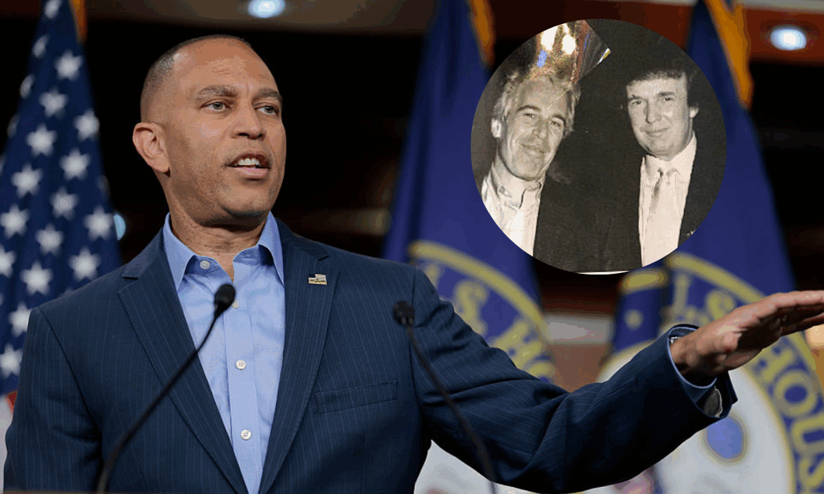 Jeffries says Republicans are trying to ‘cover up for the pedophiles’ amid standstill vote over ex-Trump friend Epstein