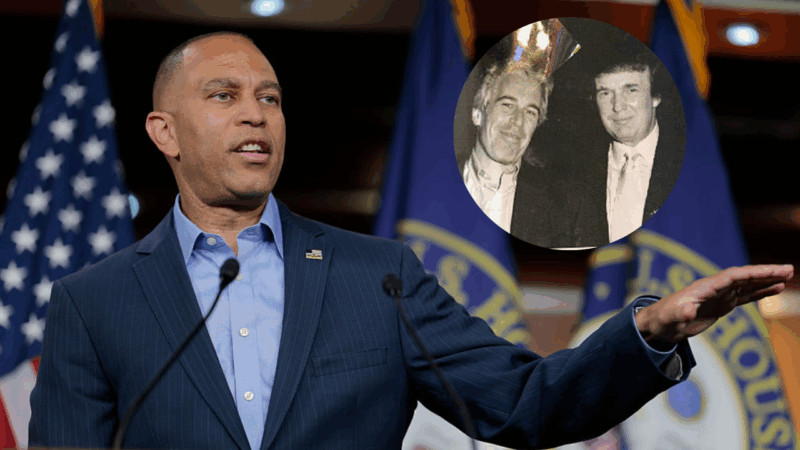 Jeffries says Republicans are trying to ‘cover up for the pedophiles’ amid standstill vote over ex-Trump friend Epstein