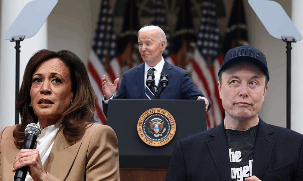 Kamala Harris says Biden’s White House snub of Elon Musk was a ‘big mistake’