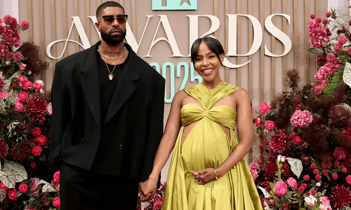 KJ Smith and Skyh Black welcome baby girl after a scary birth and Tyler Perry’s help