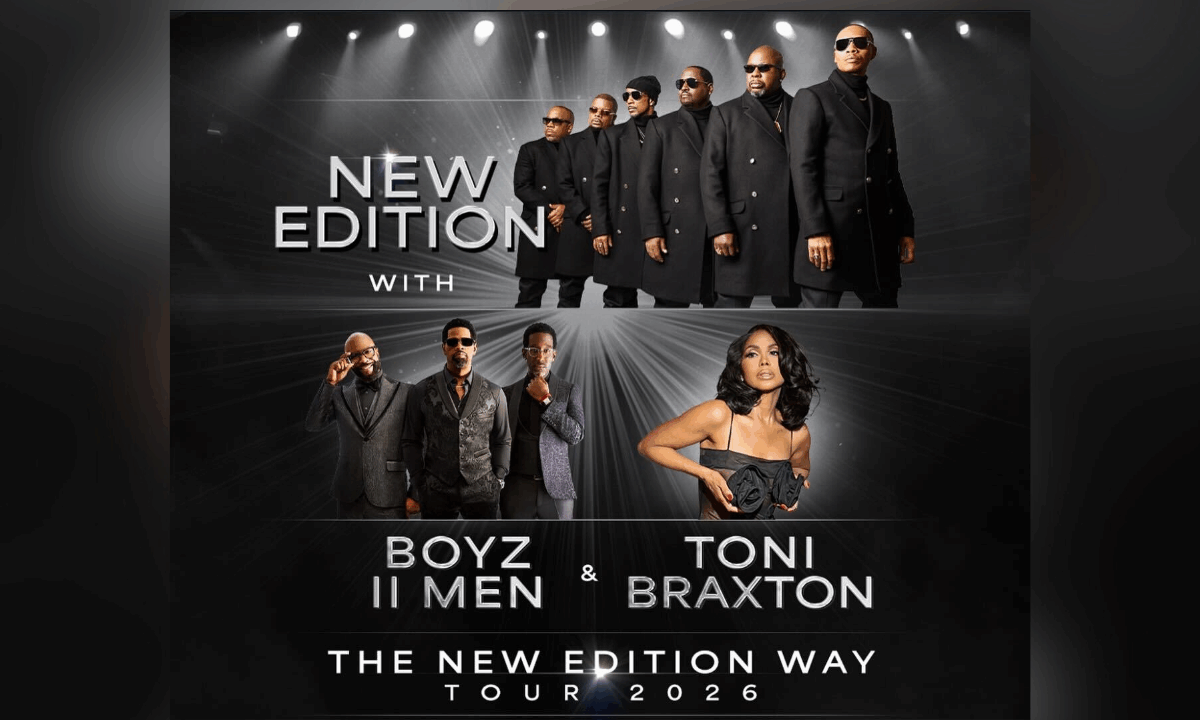 This is not a drill!  New Edition, Boyz II Men and Toni Braxton are going on tour