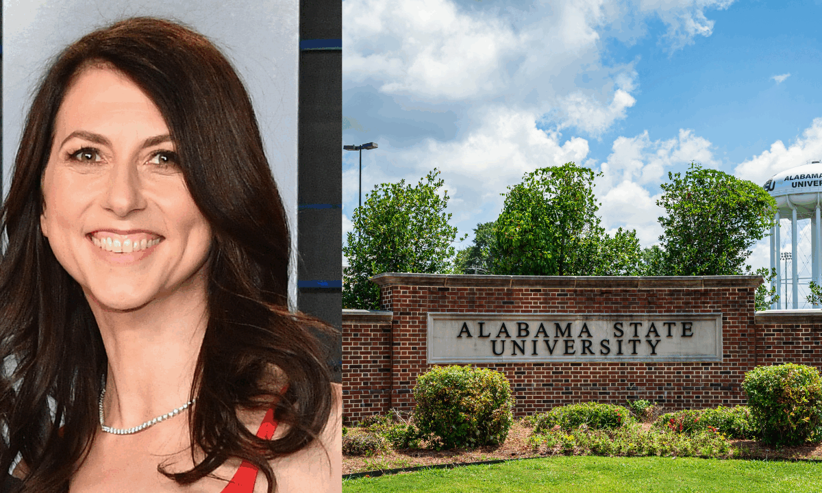 And another one! MacKenzie Scott gifts $38M to Alabama State University