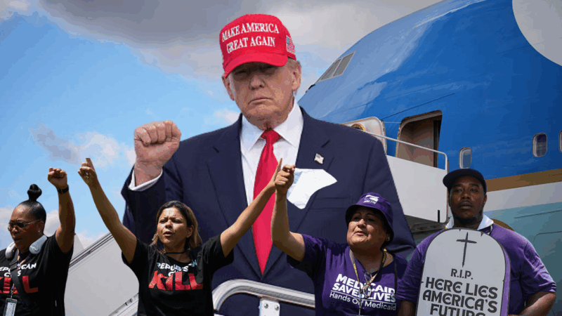 As millions of Black Americans are set to lose SNAP, Trump heads to resort for weekend dinner with donors