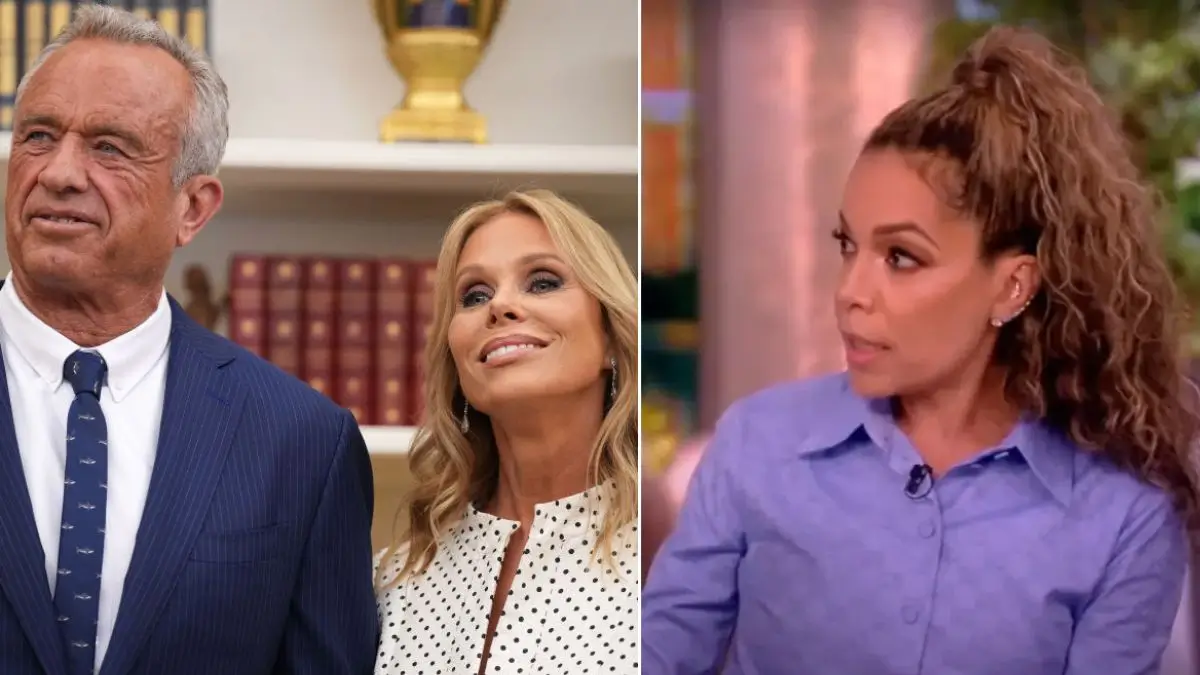 ‘She’s Married to Bobby Brainworms’: Cheryl Hines Still Griping About ‘The View’ Host Sunny Hostin Putting Her Husband RFK Jr. on Blast
