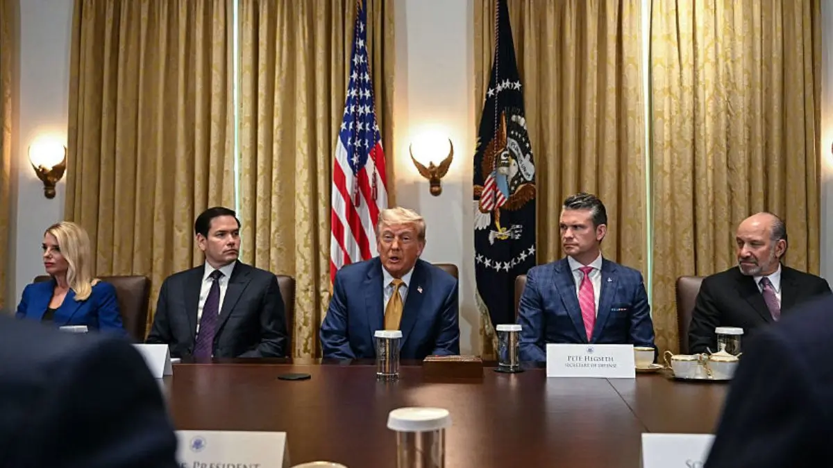 ‘Waiting for Him to Shut Up’: Trump’s Cabinet Looks Like They’ve Reached Their Breaking Point as Cameras Catch Every Eye Roll and Fake Smile During His Speech