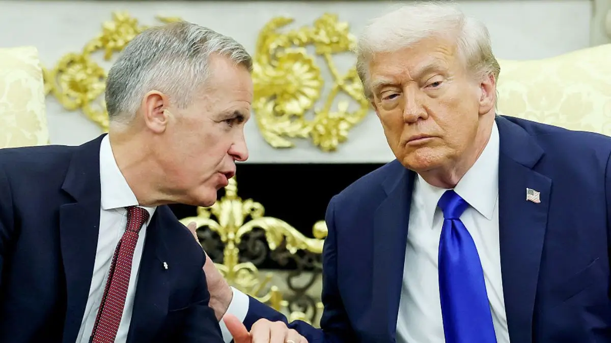 ‘I Caught That’: Trump Gets Flustered by Tough Question, But It’s the Canadian Prime Minister’s Silent Gesture That Sends the Room Into Chaos