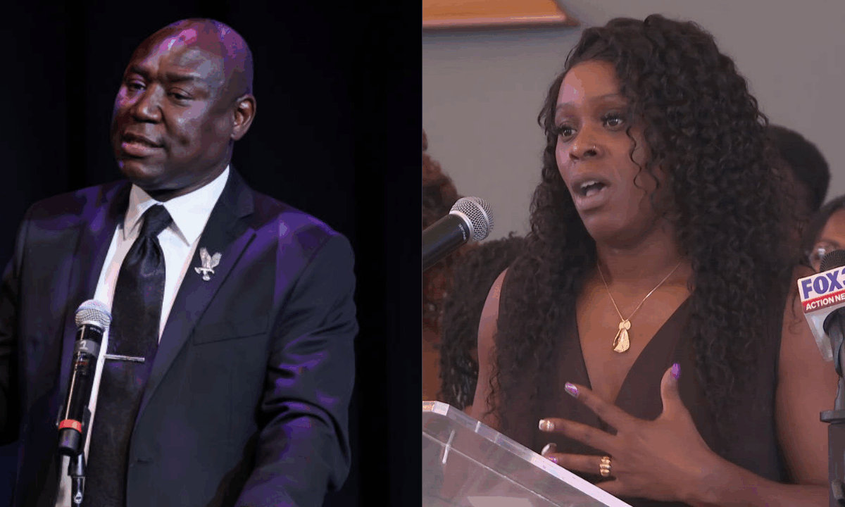 ‘Selective prosecution’: Ben Crump blasts Jacksonville police for excessive force after viral arrest of Black woman outside her daughter’s school