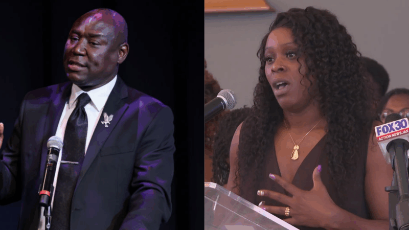 ‘Selective prosecution’: Ben Crump blasts Jacksonville police for excessive force after viral arrest of Black woman outside her daughter’s school