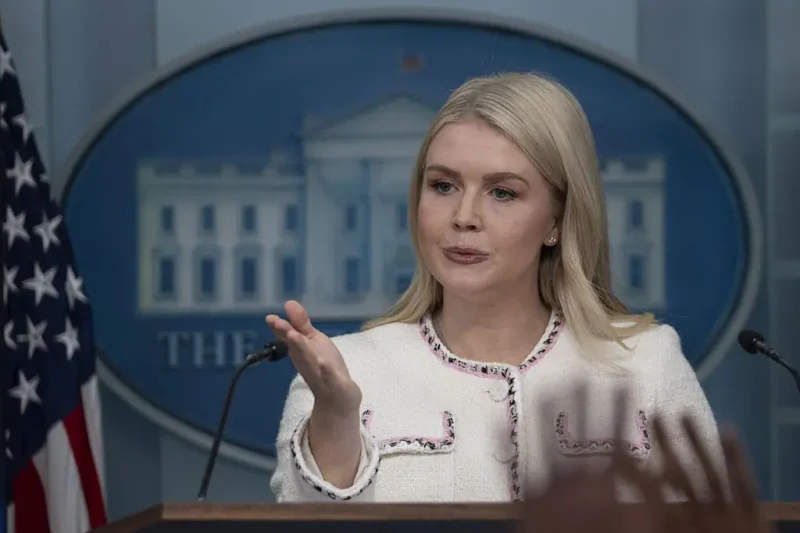 ‘It’s an Insult’: Karoline Leavitt Crashes Out When Pressed on Trump Tearing Down East Wing — Invents a Word, Waves Photos, Then Ignores the Reporter Entirely