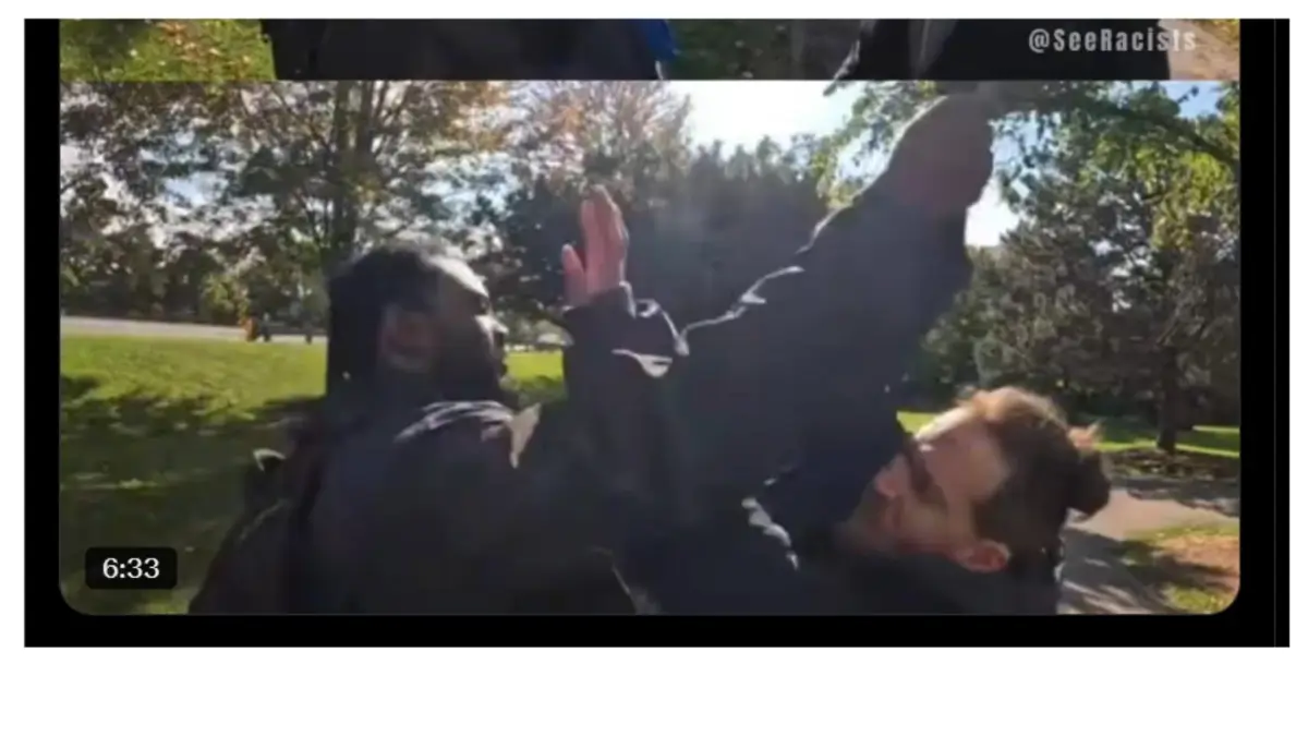‘Now You’re Leaking!’: Black Man Preaching In Park Teaches Arrogant Racist a Lesson He Didin’t See Coming, Viral Video Shows
