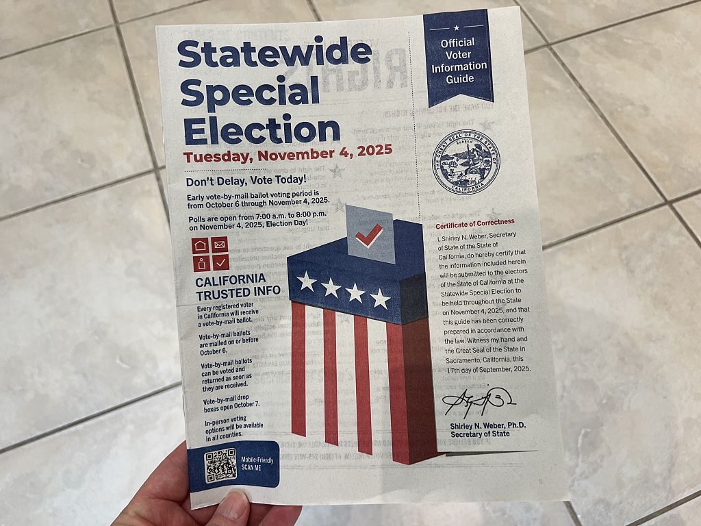 DOJ Sues To Block New California Voting Map In Redistricting Fight