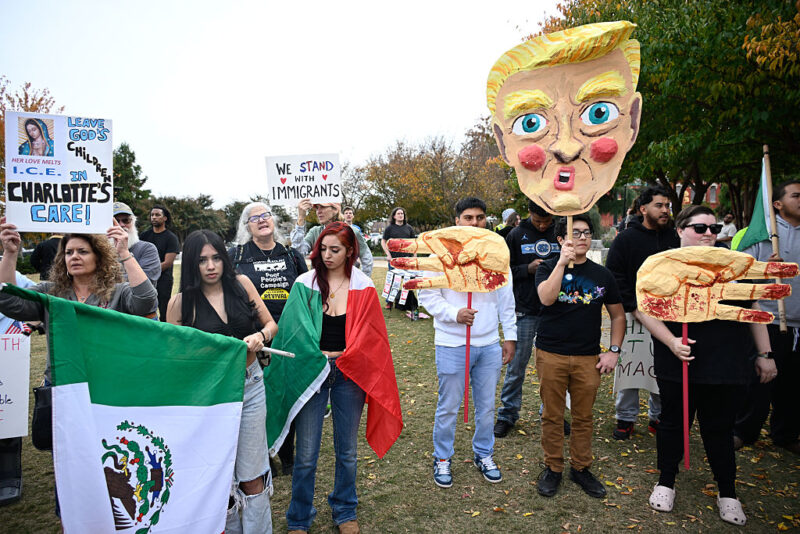 ICE Raids Begin In Charlotte, North Carolina, And So Do The Protests