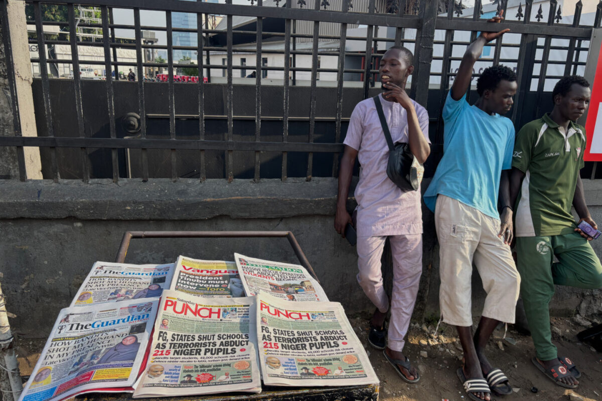 Pope calls on kidnappers in Nigeria to free 265 students and teachers after 50 pupils escape