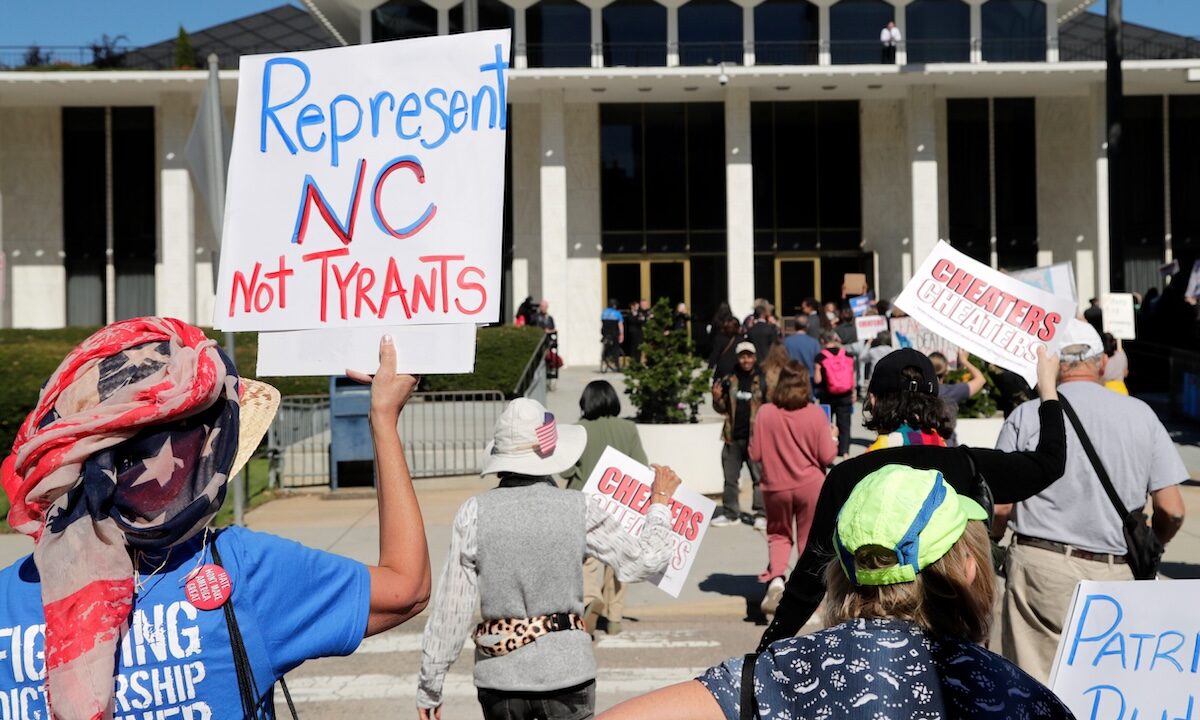 Judges allow North Carolina to use a map drawn in bid to give Republicans another US House seat