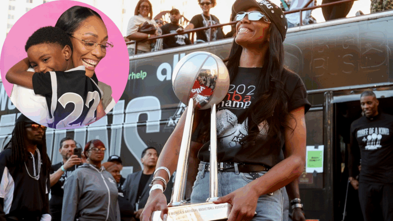 A’ja Wilson makes one 4-year-old superfan’s wish come true on ‘The Jennifer Hudson Show’