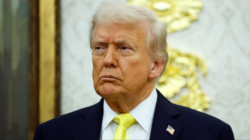 ‘Sitting in a Baby Chair’: Trump’s Shiny, Flustered Appearance Sparked Jokes — Then the Camera Panned to His ‘Tiny’ Seat, and the Internet Lost It