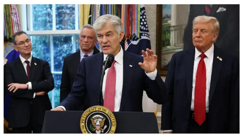 ‘I Beg to Differ’: Dr. Oz Tries to Explain Trump’s Bizarre Moment Comforting a Man’s Wife Inside the Oval Office — But One Viral Photo Changes Everything