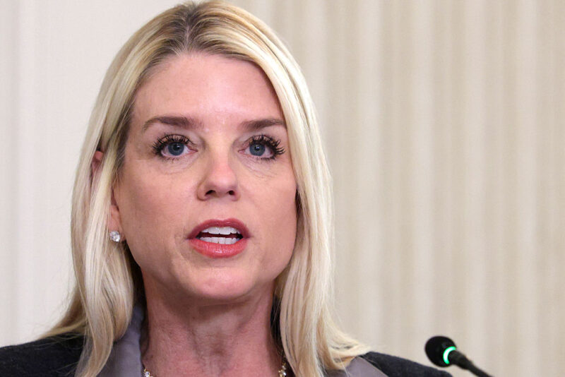 ‘Nose…Pretty Far Up There’: Pam Bondi Becomes the Butt of Wild Political Skit That Leaves Her Face Covered In… Something —Viewers Can’t Stop Laughing