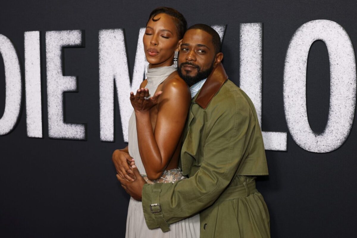 LaKeith Stanfield on acting alongside his wife, Kasmere Trice Stanfield, in ‘Die My Love’: “Made me look good”
