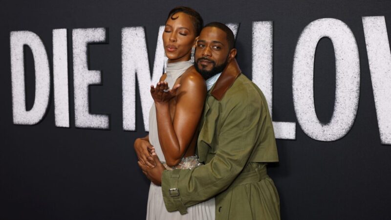 LaKeith Stanfield on acting alongside his wife, Kasmere Trice Stanfield, in ‘Die My Love’: “Made me look good”