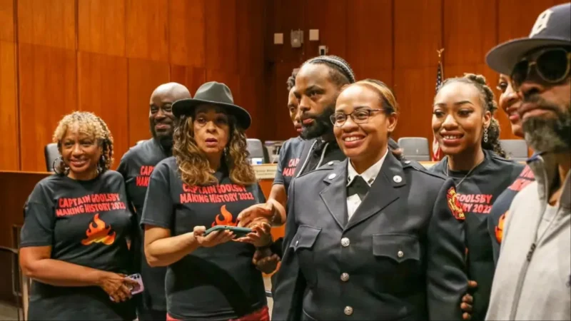 ‘Degraded and Harassed’: White Firefighters Wore Proud Boys and Trump Clothing with Rifles, Targeted Black Female Captain in ‘Witch Hunt,’ Suit Says 