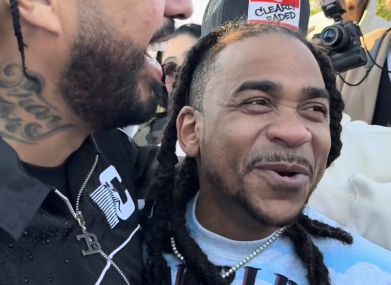 “Wavy Crockett” rapper Max B released from prison after 16 years behind bars, celebrates with French Montana