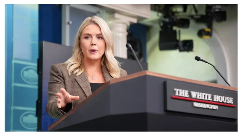 ‘What’s Wrong with Her Teeth?’: Close-Up of Karoline Leavitt at White House Meeting Sends Social Media Into a Frenzy
