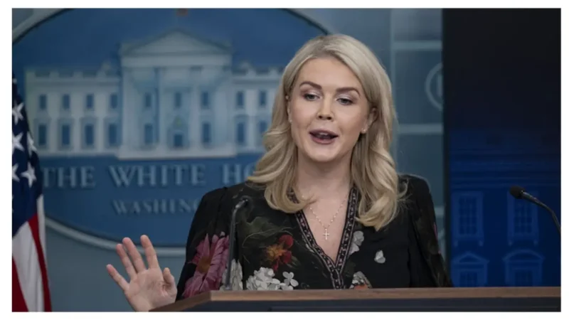 ‘That Says It All!’: Karoline Leavitt Can’t Keep Her Story Straight on Why Trump’s Goons Cornered an Ally Over the Files — Then One Slip Exposed Just How Scared They Really Are